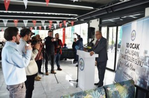 POSBIYIK, GAZETECİLERLE BULUŞTU