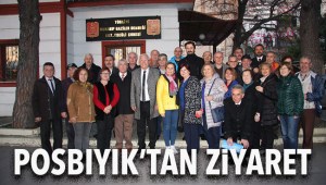 Posbıyık Muharip Gaziler Derneğini ziyaret etti