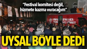 1 Nisanda festival komitesi kurmayacağım...Ama...