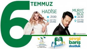 Murat Boz ve Hadise 6 Temmuzda