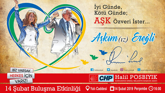 Posbıyık'tan 14 Şubat Sevgililer Günü etkinliğ